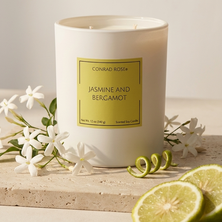 Jasmine & Bergamot 2-Wick Candle