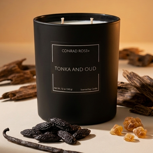 Tonka & Oud 2-Wick Candle