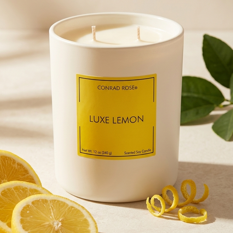 Luxe Lemon 2-Wick Candle