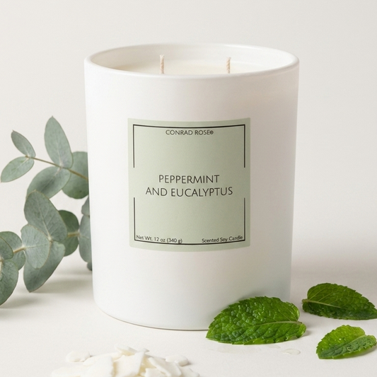 Peppermint & Eucalyptus 2-Wick Candle