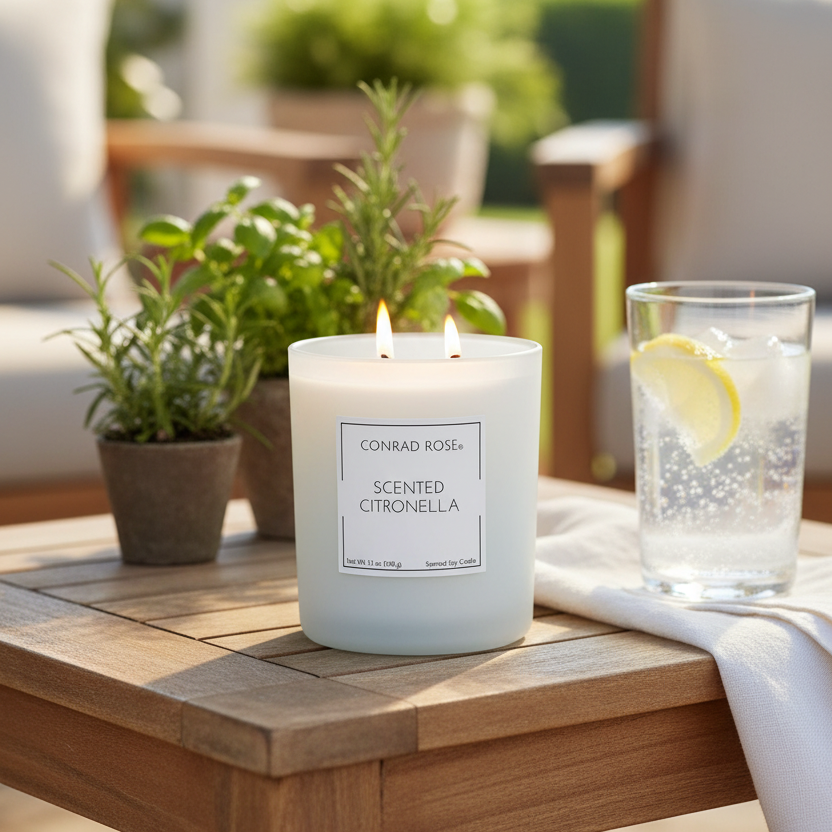Scented Citronella In-Use Shot